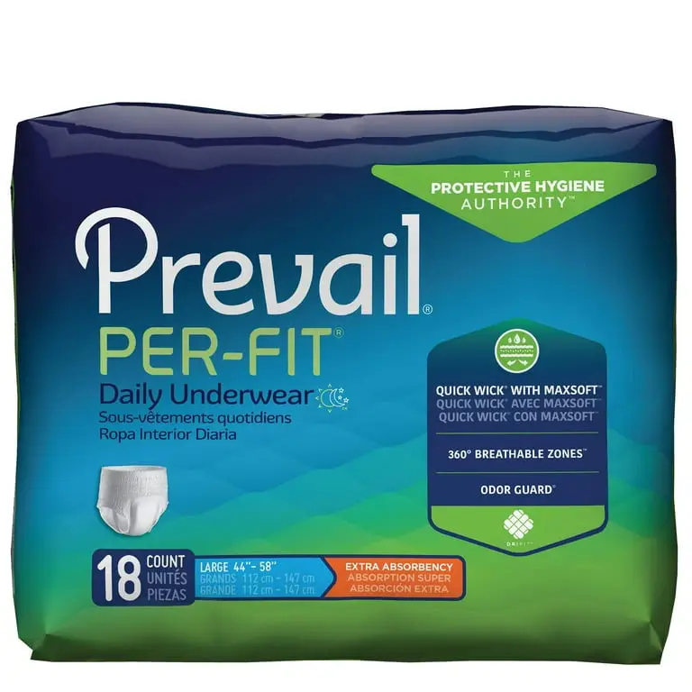 Culero Pañal Desechable para Adulto Prevail Per-Fit (18 unidades /Grandes)'s photo #2