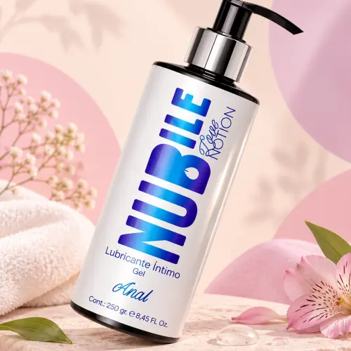 Lubricante Anal Dilatador Desensibilizante Nubile 250 ml — imagen 1