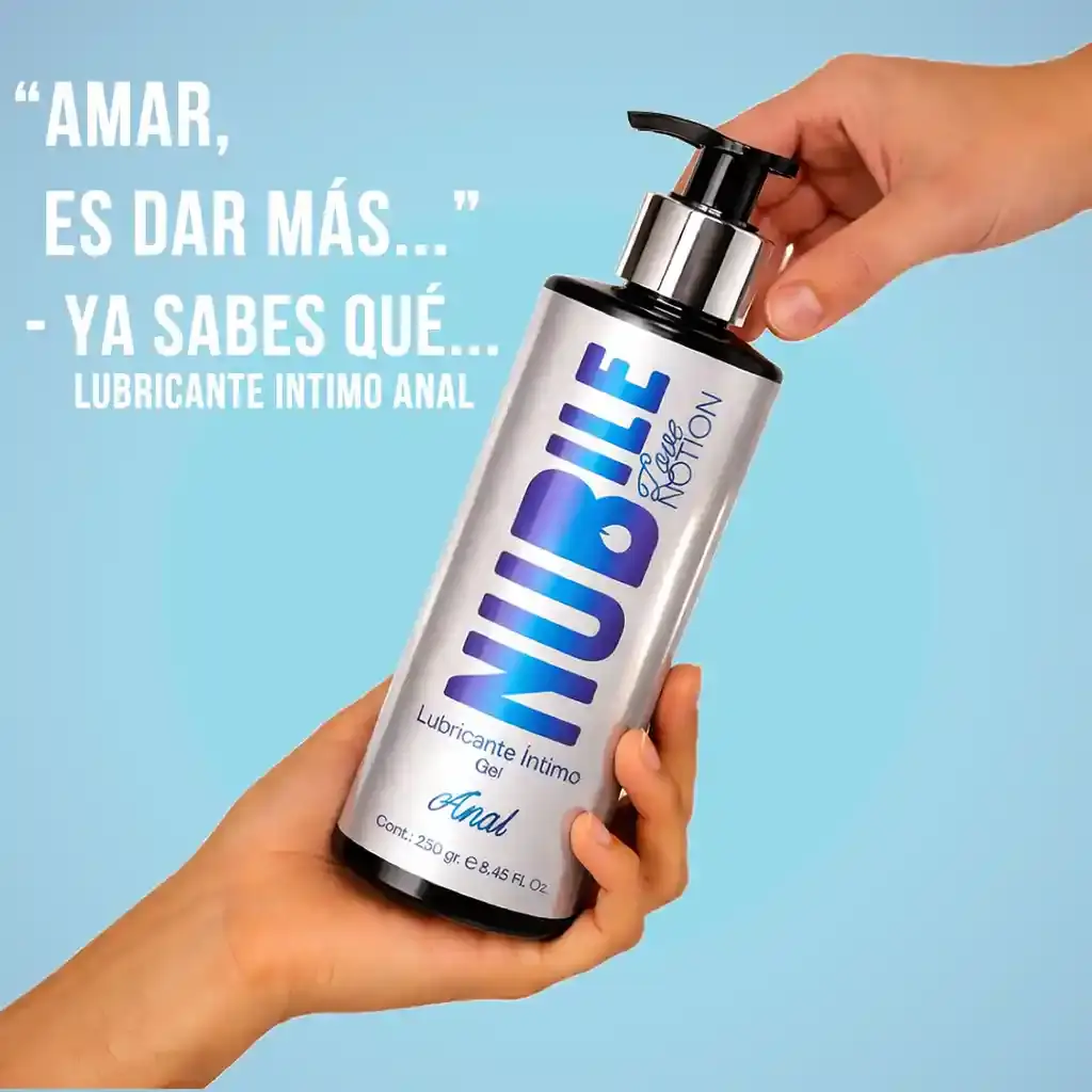 Lubricante Anal Dilatador Desensibilizante Nubile 250 ml's photo #1