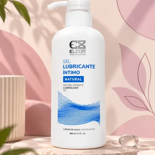 Lubricante íntimo Neutro a base de agua Elixir 500ml — imagen 1