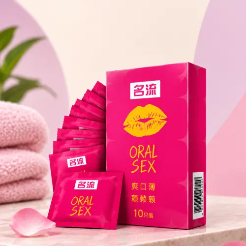 CAJITA X 10 CONDONES FEMENINOS ORAL SEX PRESERVATIVO ESQUI — imagen 1