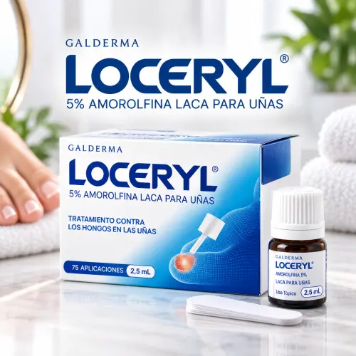 Loceryl® 5% — amorolfina 5% tratamiento #1 para las uñas enfermas — imagen 1