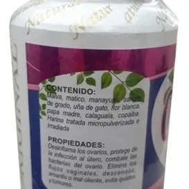 Cápsulas de suplemento vegano - OVARINA 100 unidades por frasco's photo #1