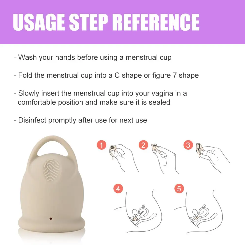 Copa menstrual Roblis & Flip (incluye bolsita y su recipiente esterilizador alta calidad 200ml)'s photo #11
