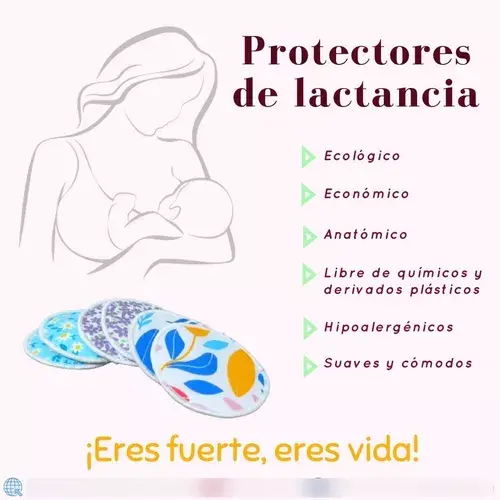 Almohadillas ecológicas reutilizables maternas de alta calidad (1 par)'s photo #3