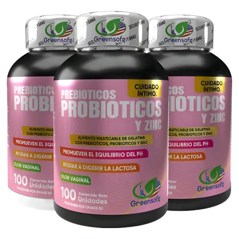 Cápsulas de suplemento Prebióticos Probiotico y Zinc - Vaginales - 100u (2 al día)'s photo #4