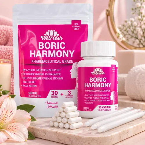Óvulos Vaginales de Ácido Bórico Wofresh 600mg — imagen 1