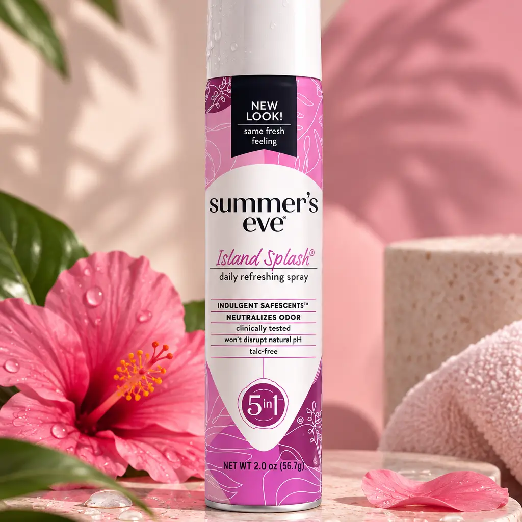 Spray íntimo femenino Summer’s Eve Feminine Cleansing Spray — imagen 1