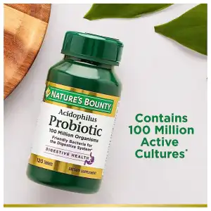 Probiótico Digestivo Acidophilus de Nature’s Bounty (Dietic) miniatura 1