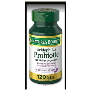 Probiótico Digestivo Acidophilus de Nature’s Bounty (Dietic) miniatura 7