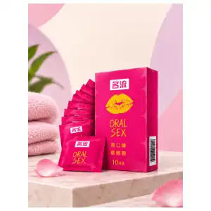 CAJITA X 10 CONDONES FEMENINOS ORAL SEX PRESERVATIVO ESQUI miniatura 1