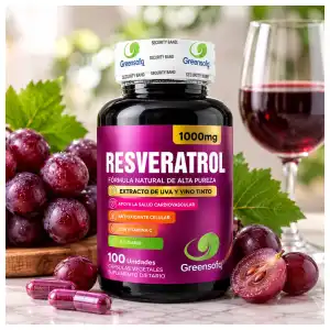 🍇 NAD+ + RESVERATROL — GREENSOFG miniatura 1