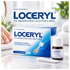 Loceryl® 5% — amorolfina 5% tratamiento #1 para las uñas enfermas miniatura 1