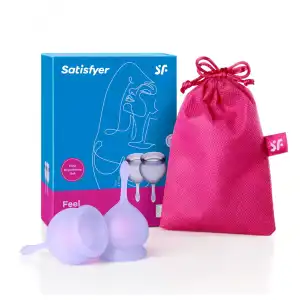 Copa Menstrual Satisfyer x2 unidades combo miniatura 4
