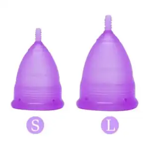 Copa Menstrual Luvkis (sin bolsita o puede agregarla) miniatura 9