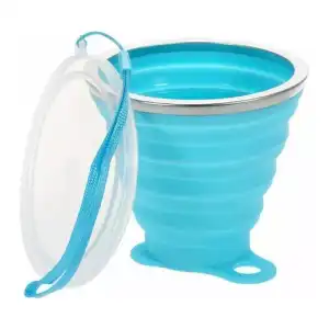 Esterilizador de Oso para Copa y Disco menstrual con fondo firme (vaso de viaje) 320ml miniatura 5
