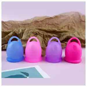 Copa menstrual Roblis & Flip (incluye bolsita y su recipiente esterilizador alta calidad 200ml) miniatura 1