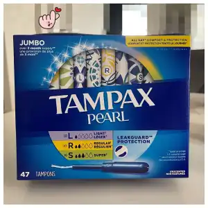 Tampones Menstruales Tampax Pearl miniatura 4