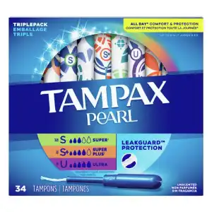 Tampones Menstruales Tampax Pearl miniatura 2