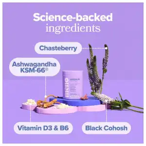 Cápsulas de suplemento MENO NNENO Vaginal Moisture Support – Hidratación y Bienestar Íntimo Durante la Menopausia miniatura 5