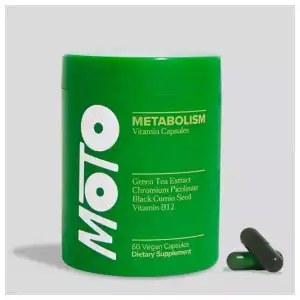 Cápsulas de suplemento MOTO Metabolism Boosting – Apoyo para el pH Vaginal y el Metabolismo Femenino miniatura 1