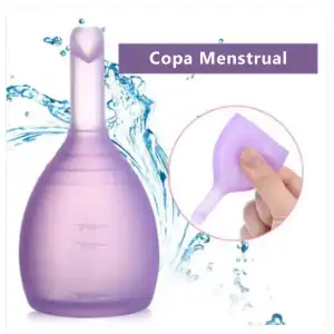 Copa Menstrual ViiNA YA con sistema de vaciado a válvula miniatura 9