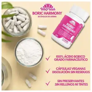 Óvulos Vaginales de Ácido Bórico Wofresh 600mg miniatura 3