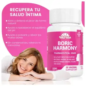 Óvulos Vaginales de Ácido Bórico Wofresh 600mg miniatura 4