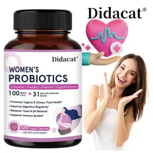 Cápsulas de Suplemento de probióticos femenino - Women’s Probiotic – 120 cápsulas miniatura 1